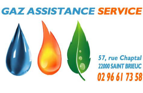 Gaz Assistance Service Saint-Brieuc : plomberie chauffage en Côtes d'Armor